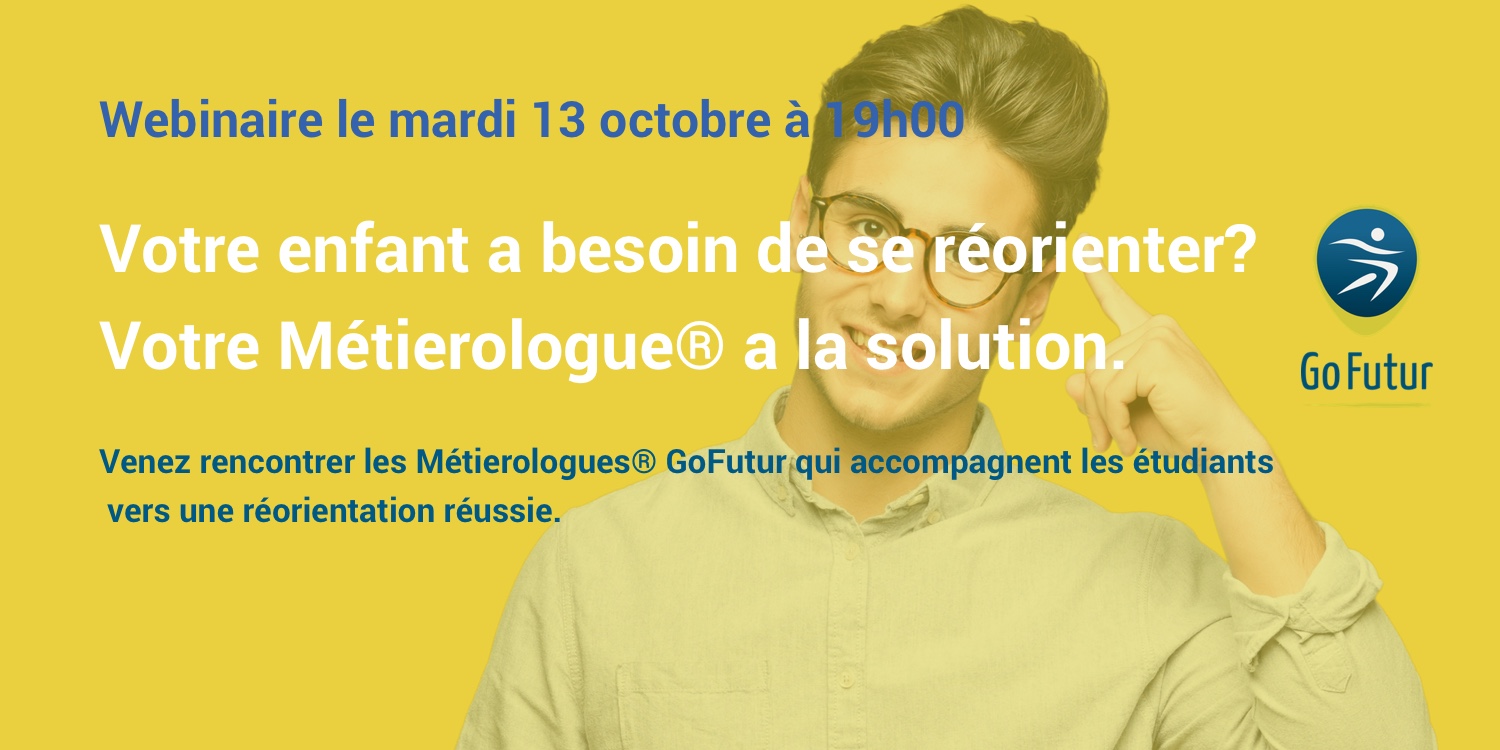 Réunion d'information sur la réorientation pour les étudiants